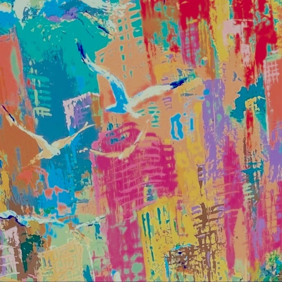 LeRoy Neiman's - "Grand Prix de Monaco"
Gold Framed Serigraph - Picture 9 of 10